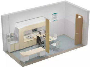 医用家具布局,因划分室内区域,明确分区功能